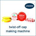 Dévissez la chaîne de production de chapeau/machine de fabrication automatique de chapeau d&#39;étain/machine de cachetage de capsulage sous vide